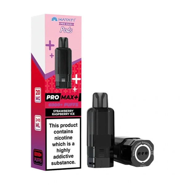 Strawberry Raspberry Ice Hayati Pro Max+ 6000 Prefilled Pod