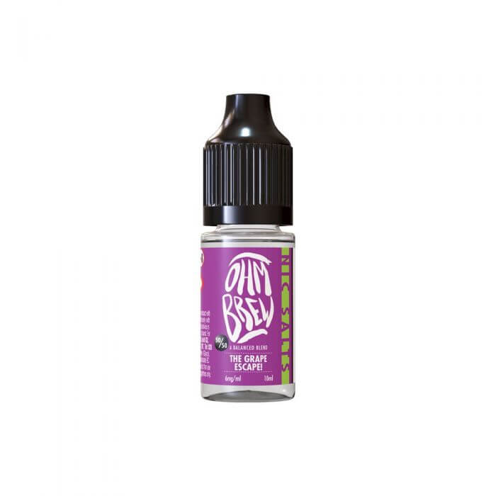 The Grape Escape Ohm Brew Nic Salt