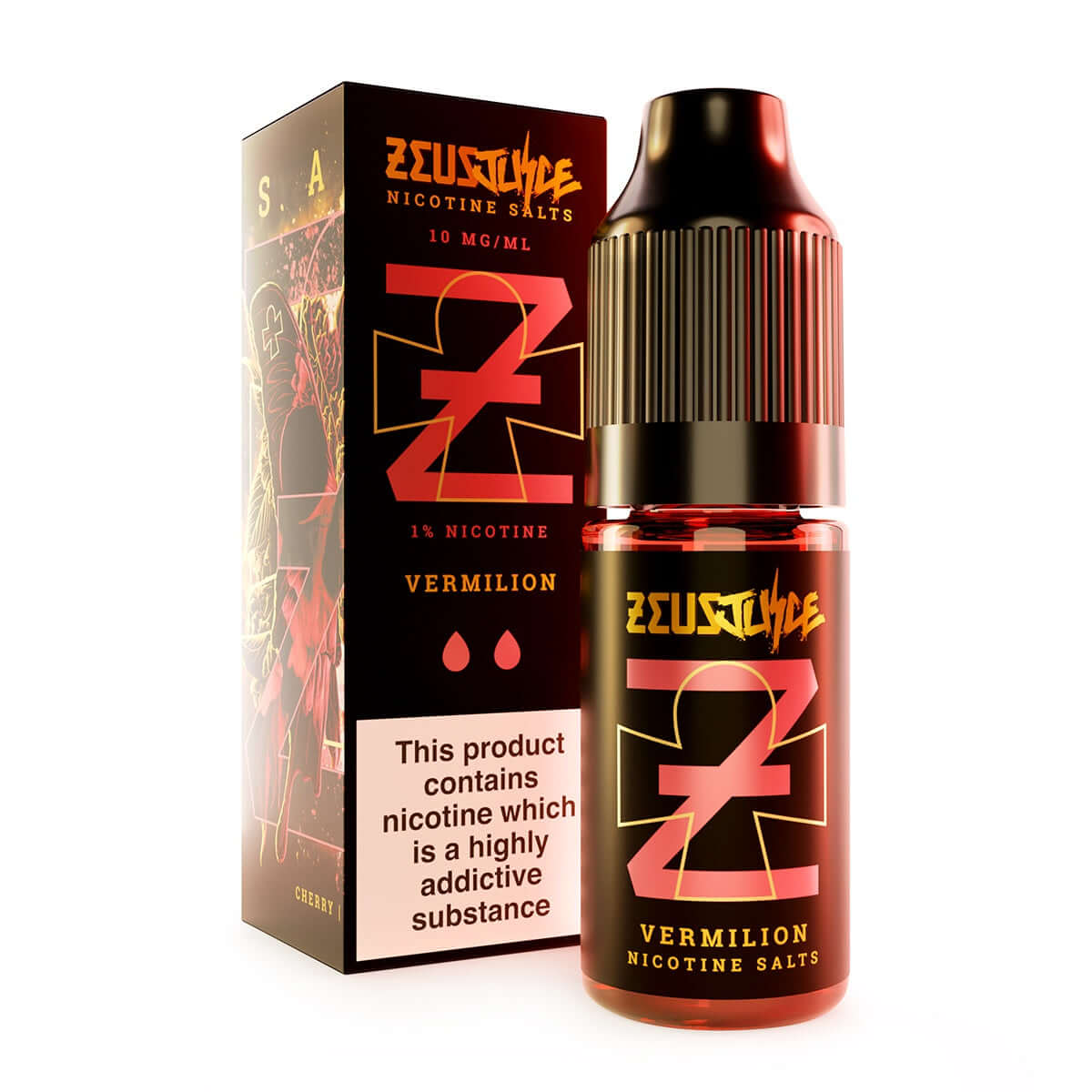 Vermilion Nic Salt E-Liquid by Zeus Juice