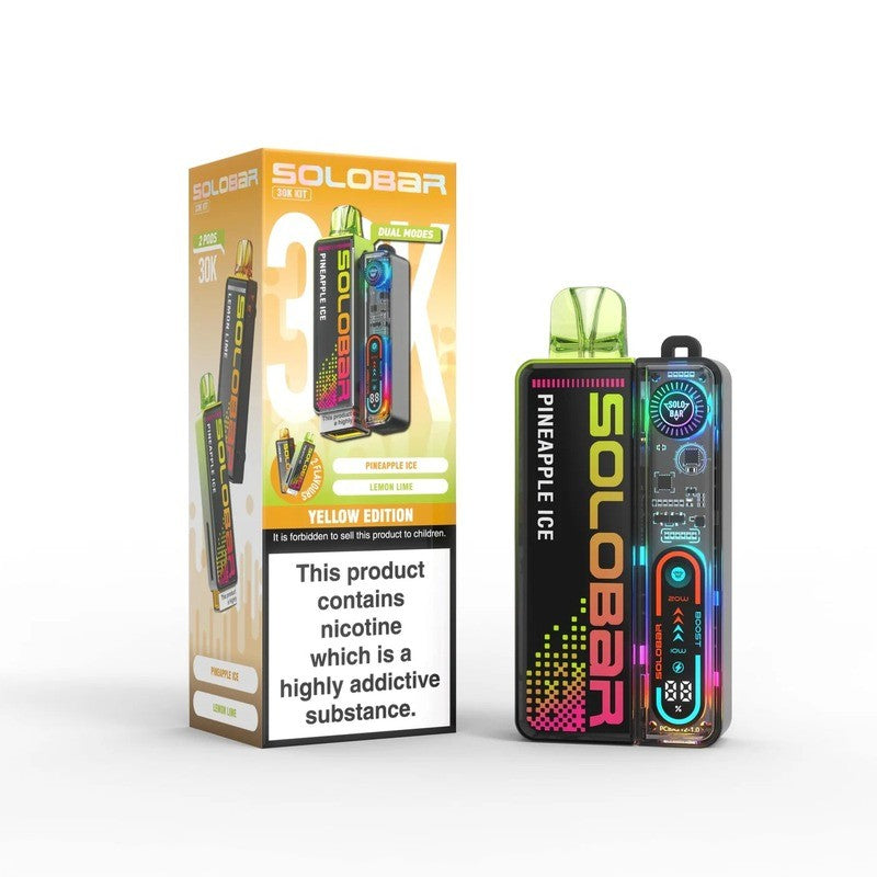 Solobar Boost 30K Yellow Edition Prefilled Pod Kit