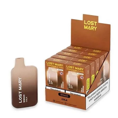 Cola 10 x Lost Mary BM600 Multipack
