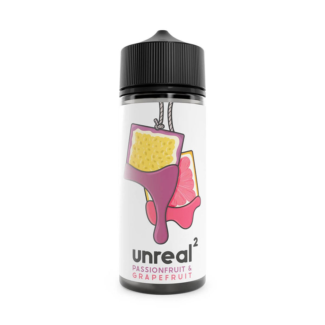 Passion Fruit & Grapefruit E-liquid by Unreal 2