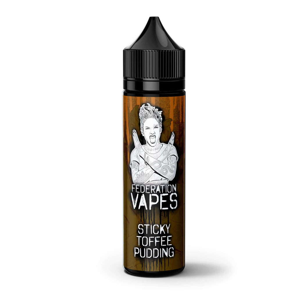 Sticky Toffee Pudding E-liquid by Federation Vapes