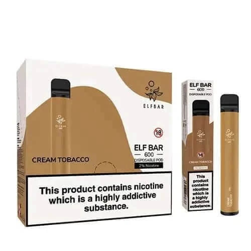 Cream Tobacco 10 x Elf Bar Multipack
