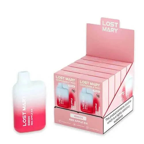 Red Apple Ice 10 x Lost Mary BM600 Multipack